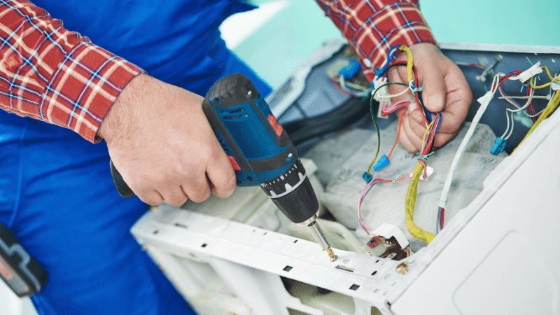 Yenimahalle Gorenje Gorenje çamaşır makinesi kart tamiri – Su almama arızası orijinal parça ile giderildi. - Teknik servis örneği